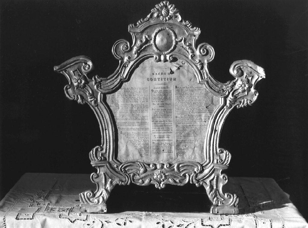 cartagloria - ambito piacentino (sec. XIX)