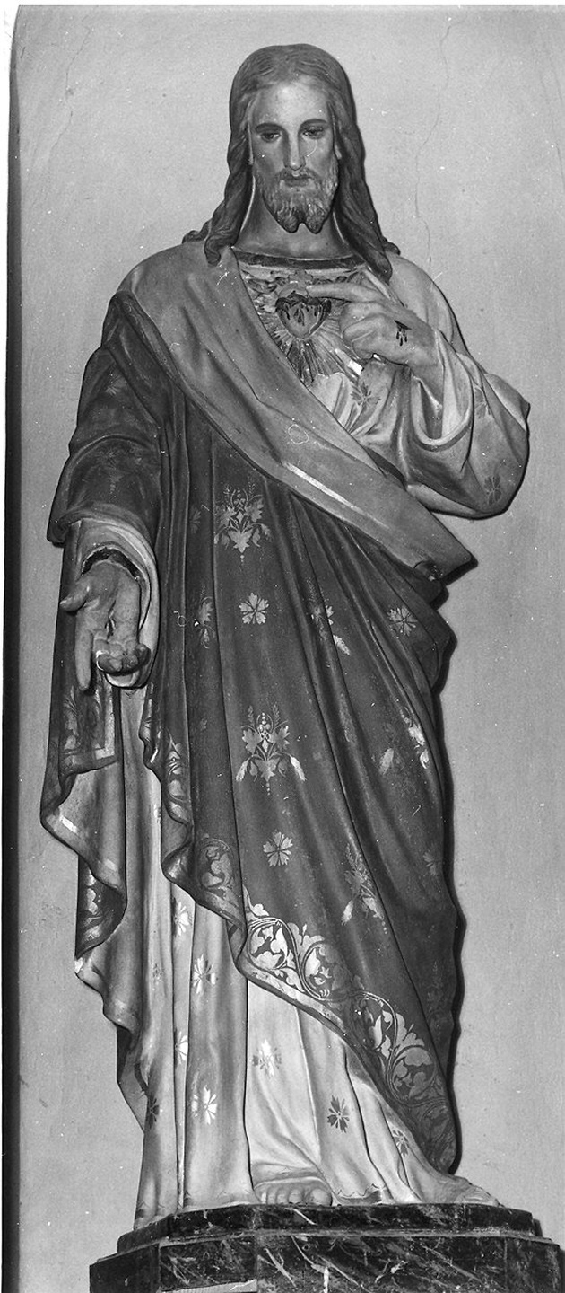 Sacro Cuore di Gesù (statua) - produzione parmense (primo quarto sec. XX)