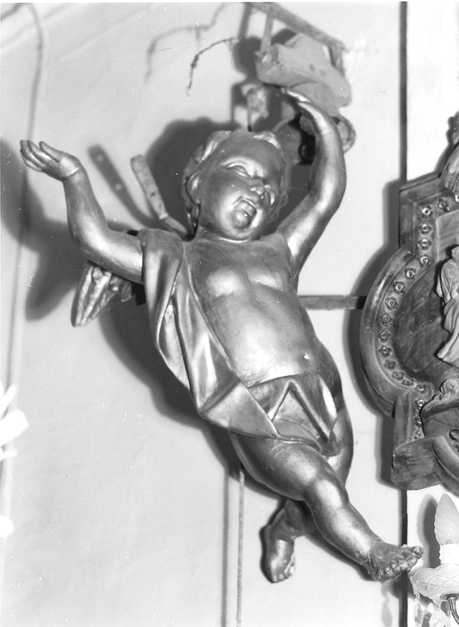 candelabro - a statua, serie - ambito parmense (metà sec. XVIII)