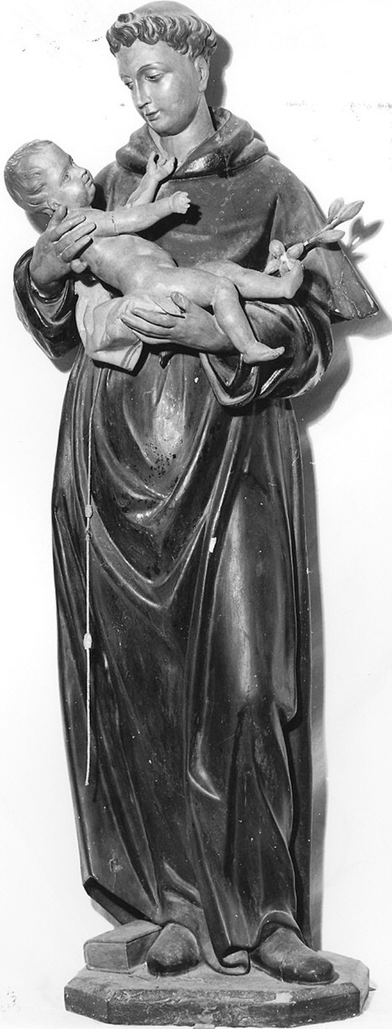 Sant'Antonio da Padova col Bambin Gesù (statua) di Geernaert Jan Hermansz (attribuito) (metà sec. XVIII)