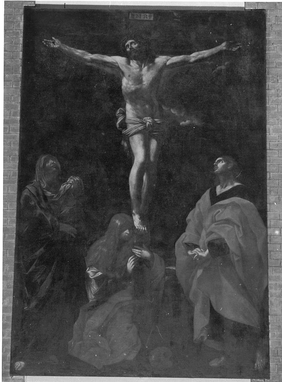 crocifissione di Cristo (dipinto) di Bolognini Giovan Battista (sec. XVII)