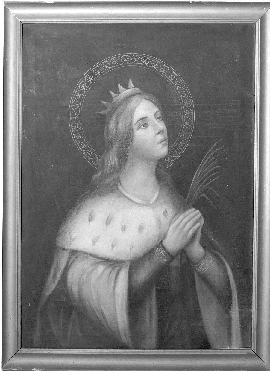 Sant' Eurosia (dipinto) di Bigliardi Enrichetta (sec. XX)