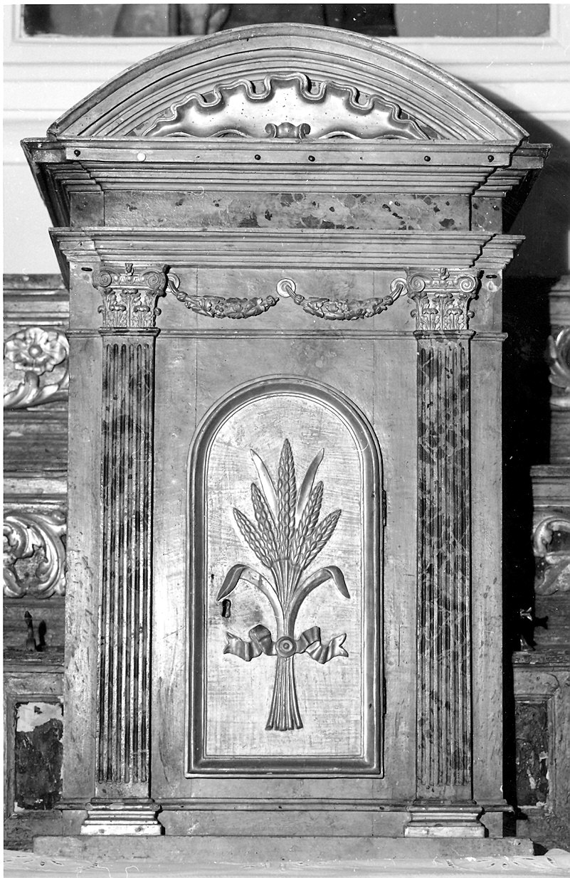 tabernacolo - ambito parmense (fine sec. XVIII)