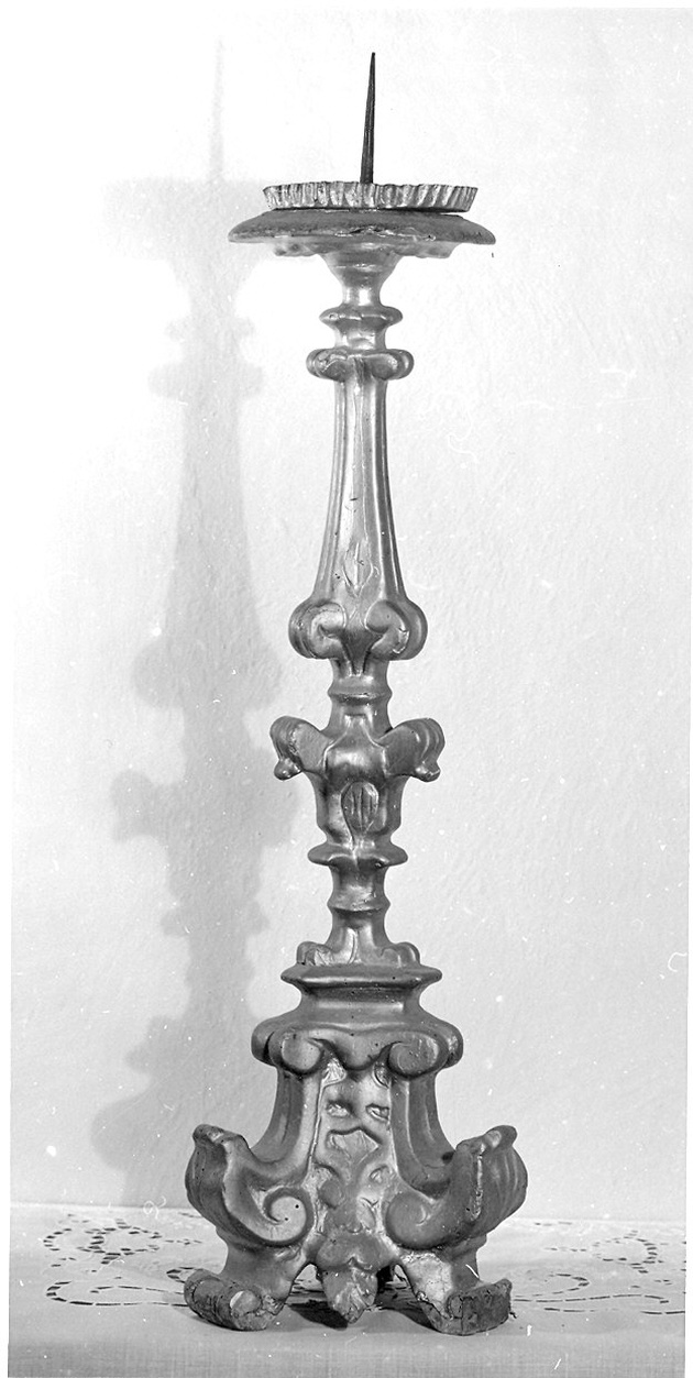 candeliere, serie - ambito parmense (seconda metà sec. XVIII)