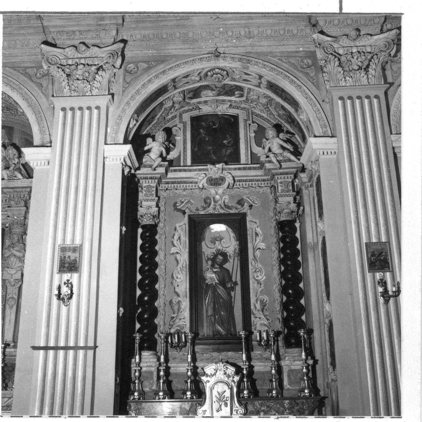 decorazione plastico-pittorica - ambito parmense (fine sec. XVII)