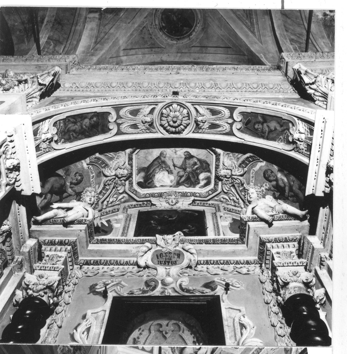 decorazione pittorica - ambito parmense (fine sec. XVII)