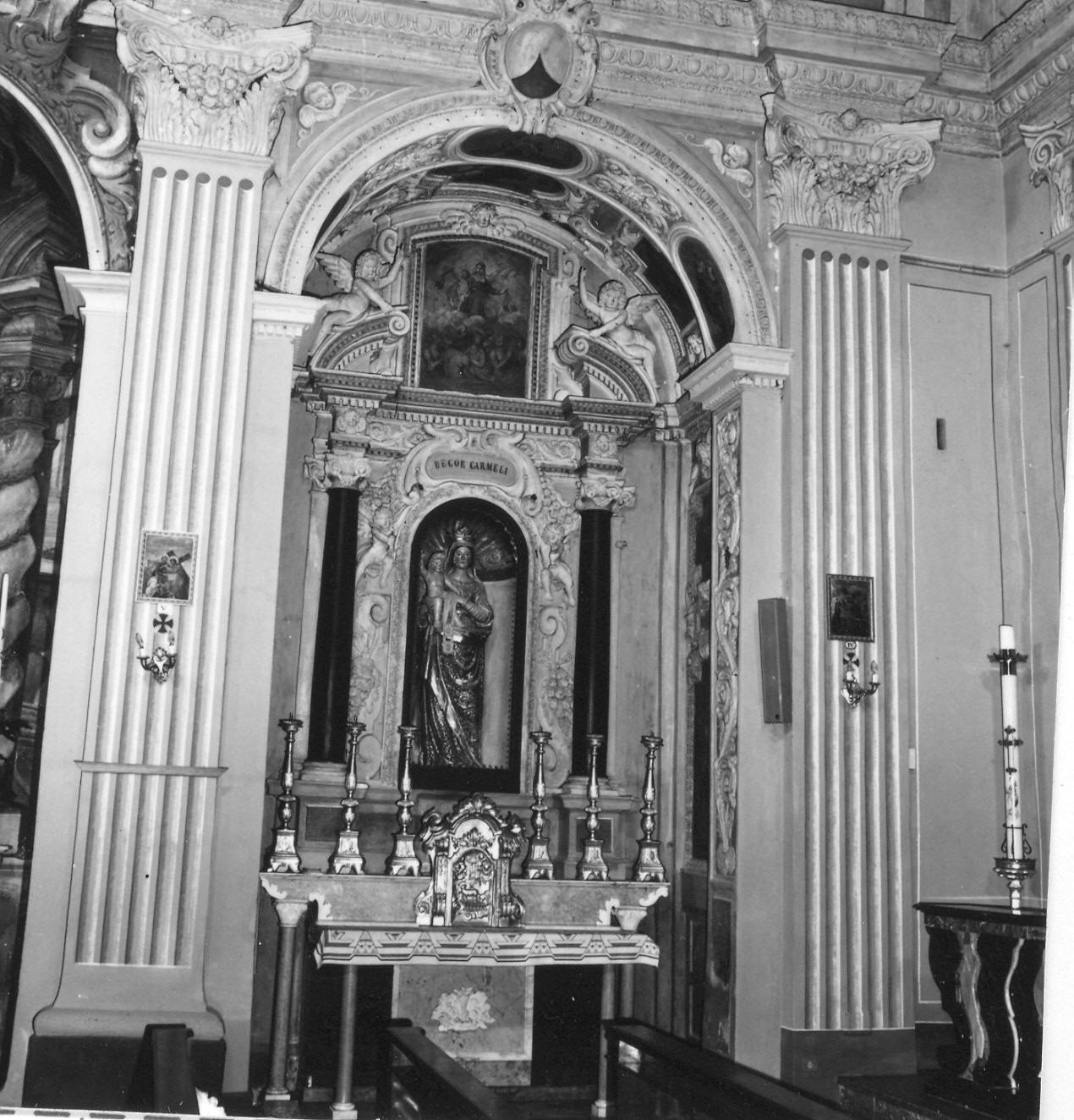 decorazione plastica - ambito parmense (seconda metà sec. XVII)