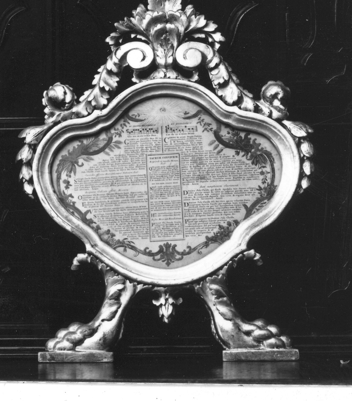 servizio di cartagloria - ambito parmense (seconda metà sec. XVIII)