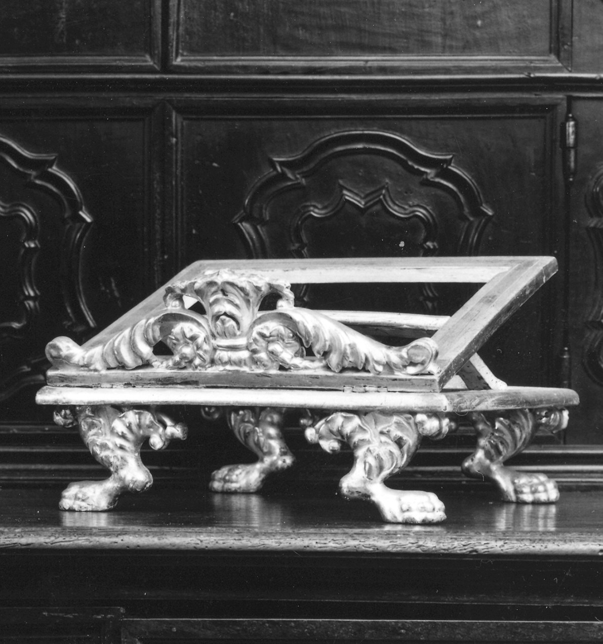 leggio - ambito parmense (seconda metà sec. XVIII)