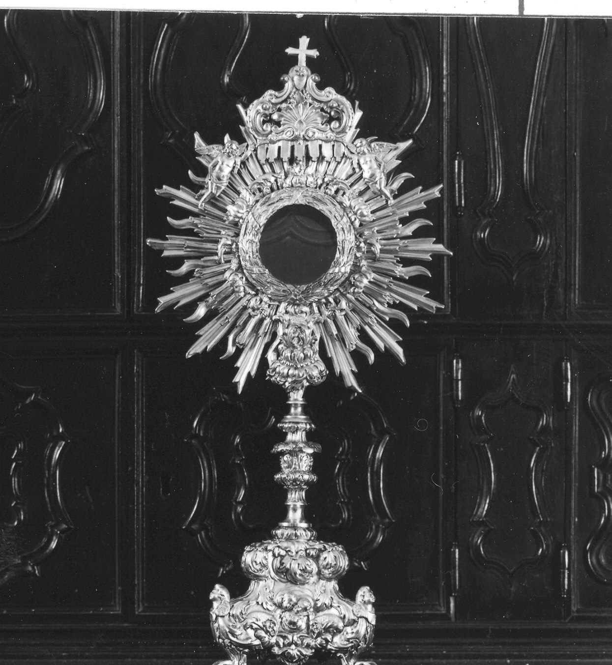 ostensorio - ambito parmense (sec. XVIII)