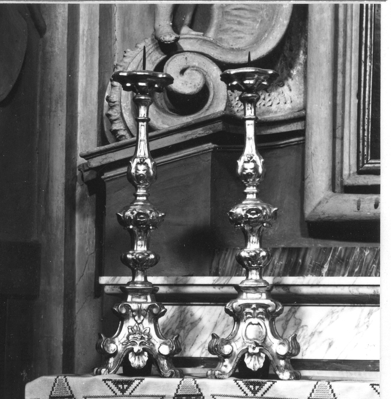 candeliere, serie - ambito parmense (fine sec. XVIII)