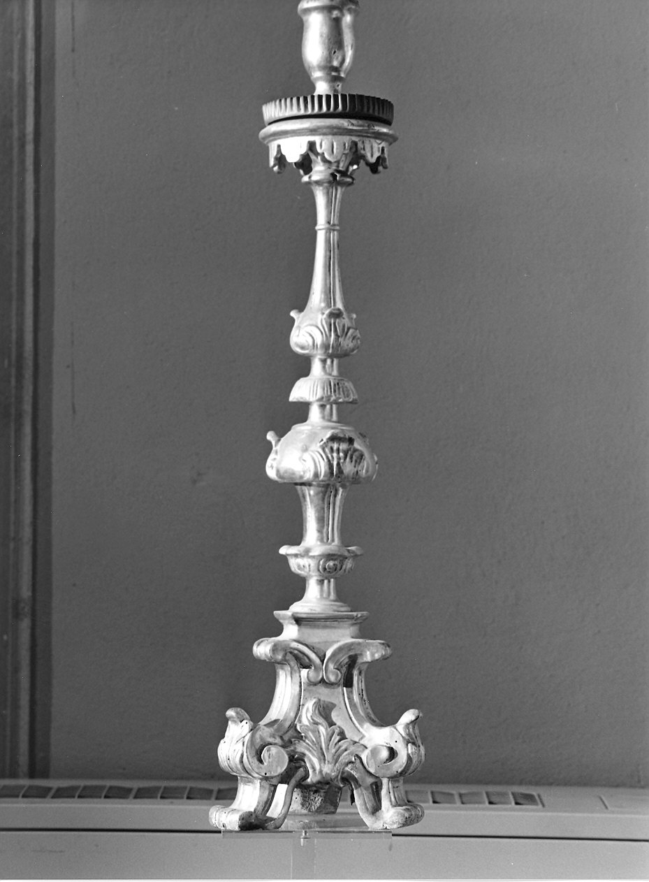 candeliere, serie - ambito piacentino (seconda metà sec. XVIII)