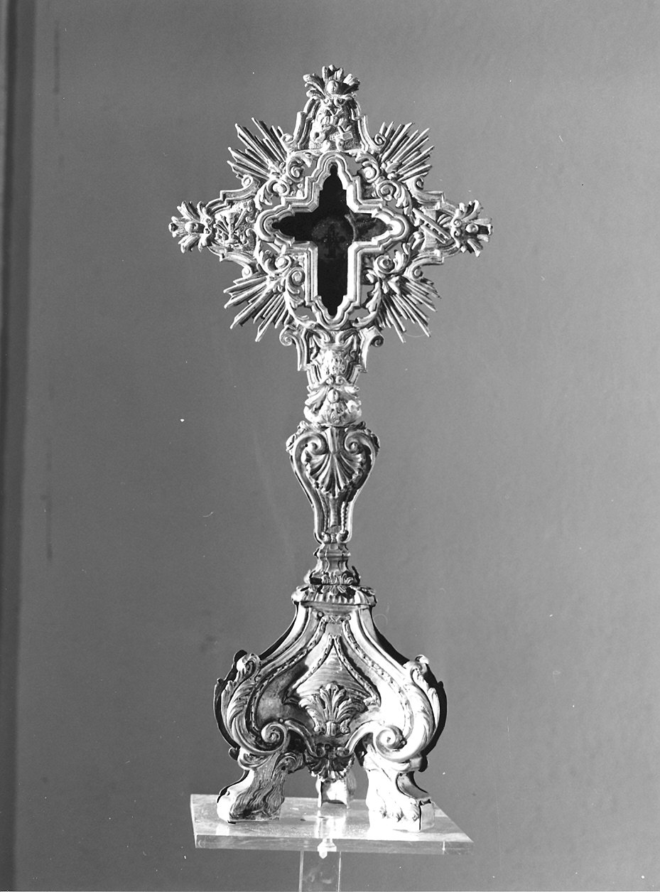 stauroteca - ambito piacentino (seconda metà sec. XIX)