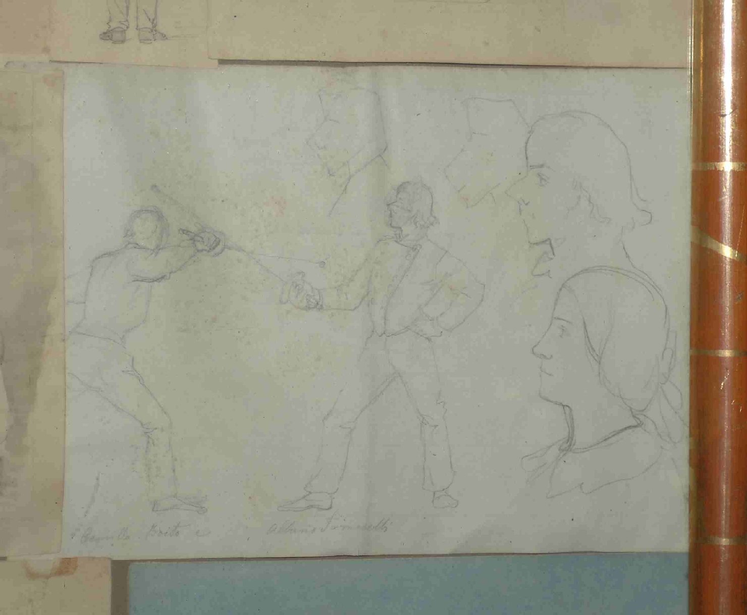 disegno - ambito italiano (sec. XIX)