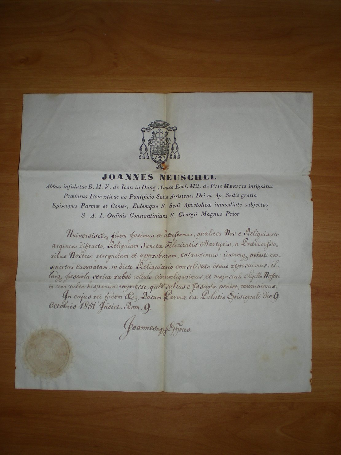 disegno - ambito parmense (sec. XIX)