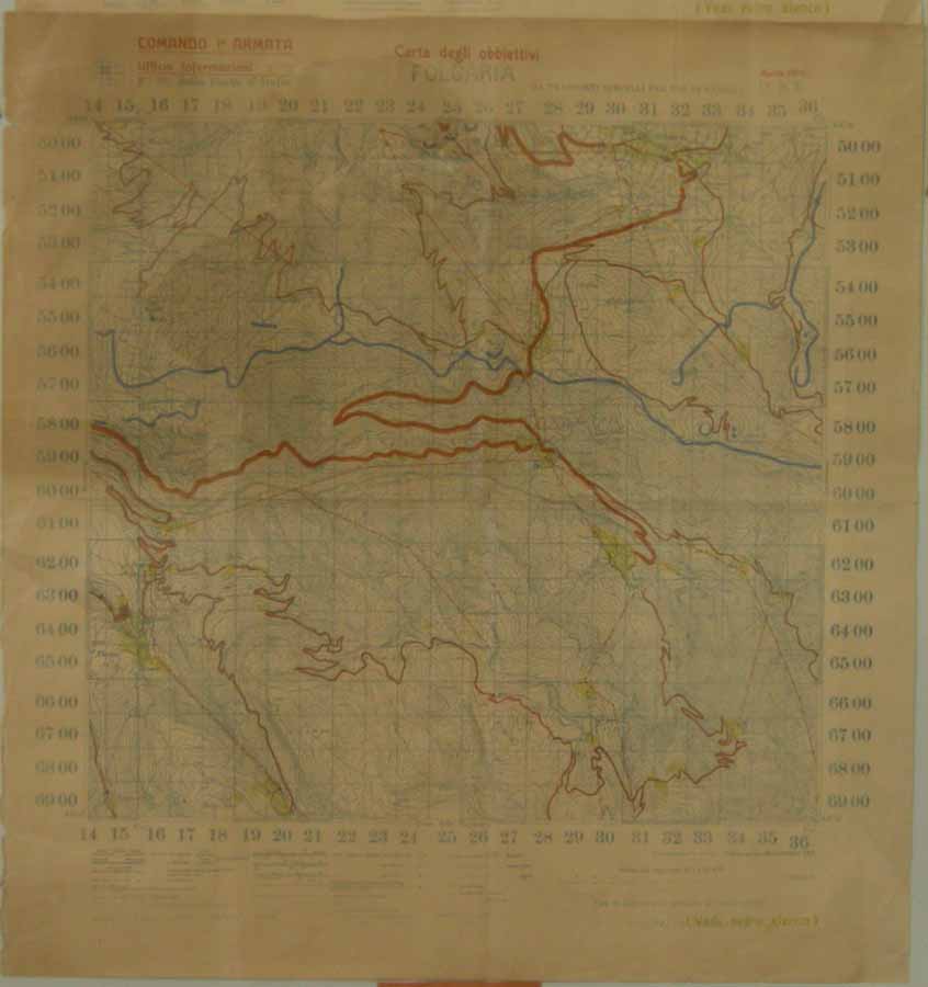 Carte topografiche (stampa) - ambito Italia settentrionale (prima metà sec. XX)