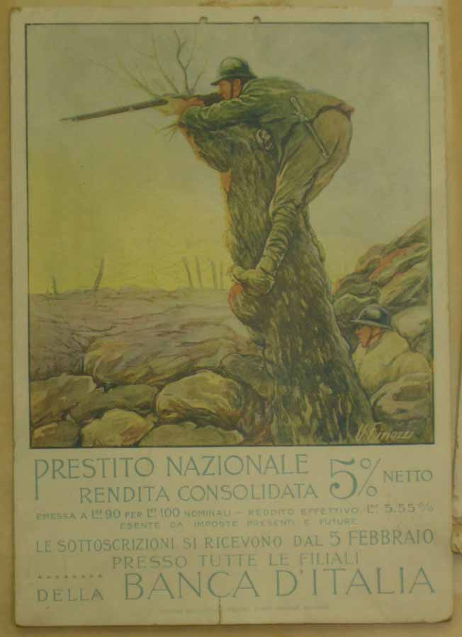 Locandina di propaganda (stampa) di Finozzi Ugo (prima metà sec. XX)