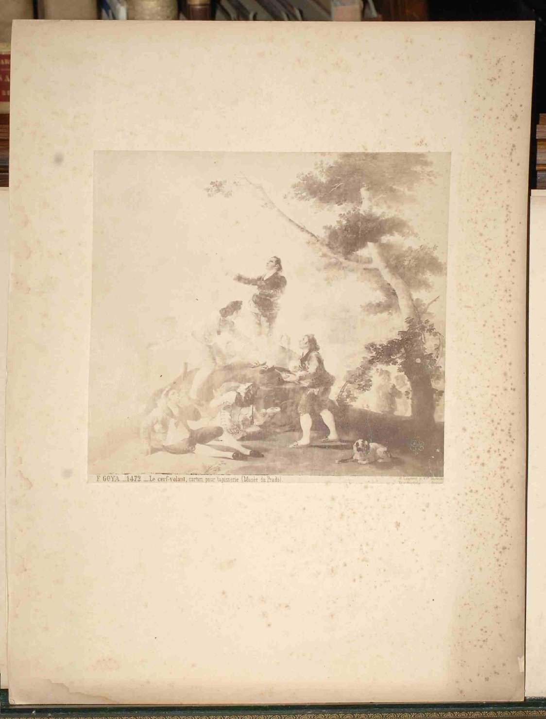 Il Cervo volante (stampa) - ambito francese (?) (sec. XIX)