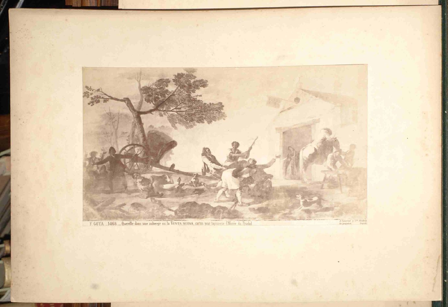 La Venta nueva (stampa) - ambito francese (?) (sec. XIX)