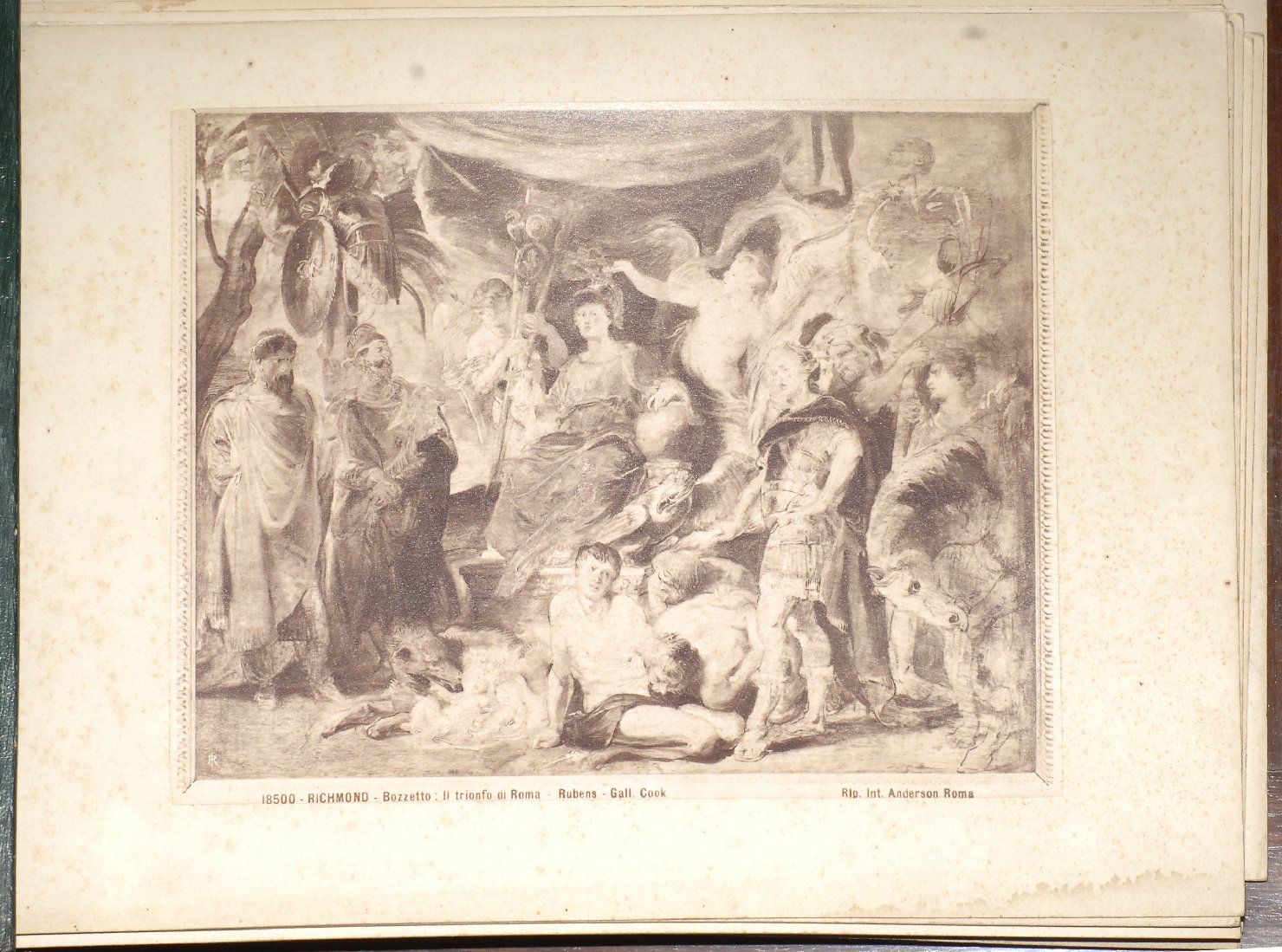 Il Trionfo di Roma (stampa) - ambito italiano (?) (sec. XIX)