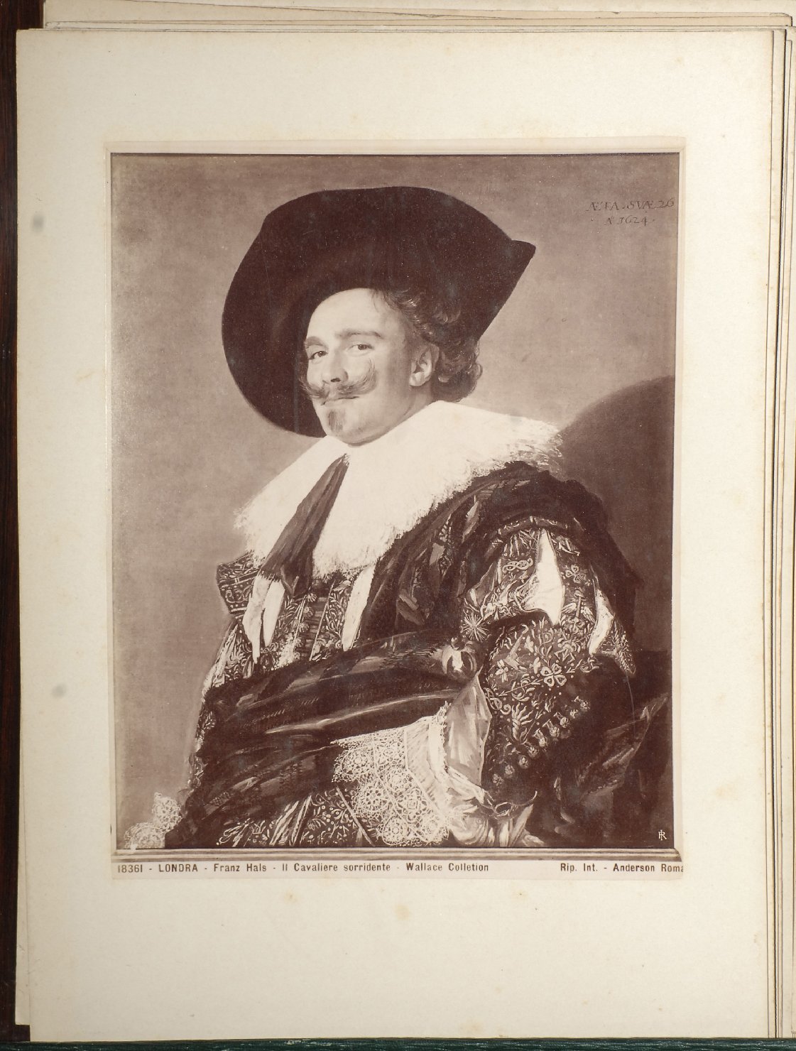 Il Cavaliere sorridente (stampa) - ambito italiano (?) (sec. XIX)