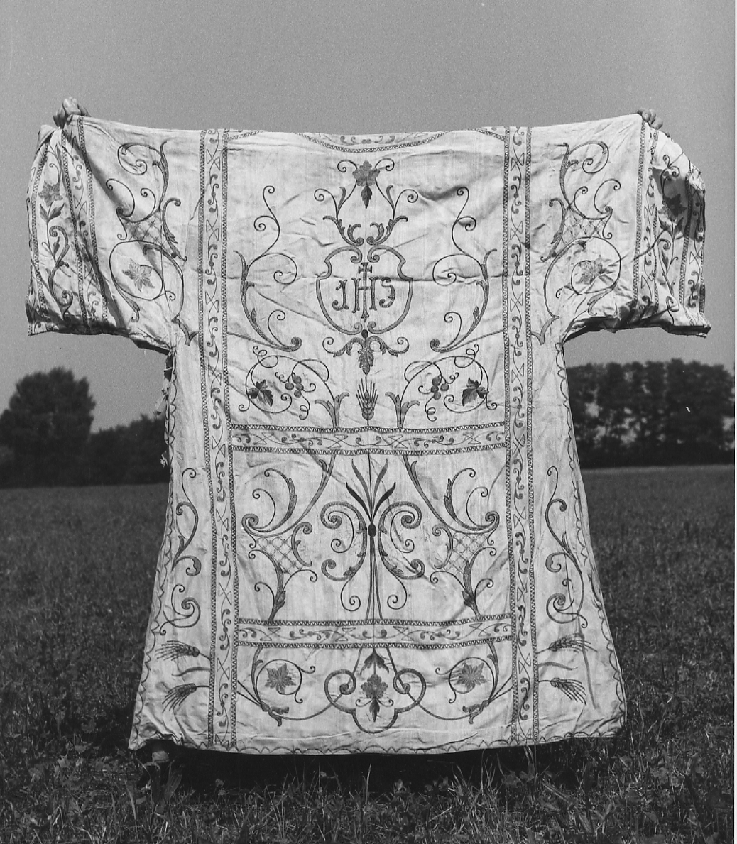 tunicella, coppia - manifattura piacentina (?) (sec. XIX)