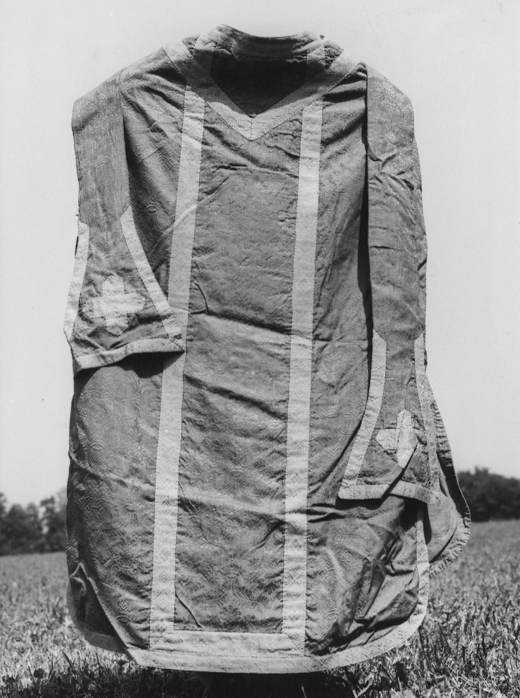 paramento liturgico, insieme - manifattura italiana (seconda metà sec. XIX)