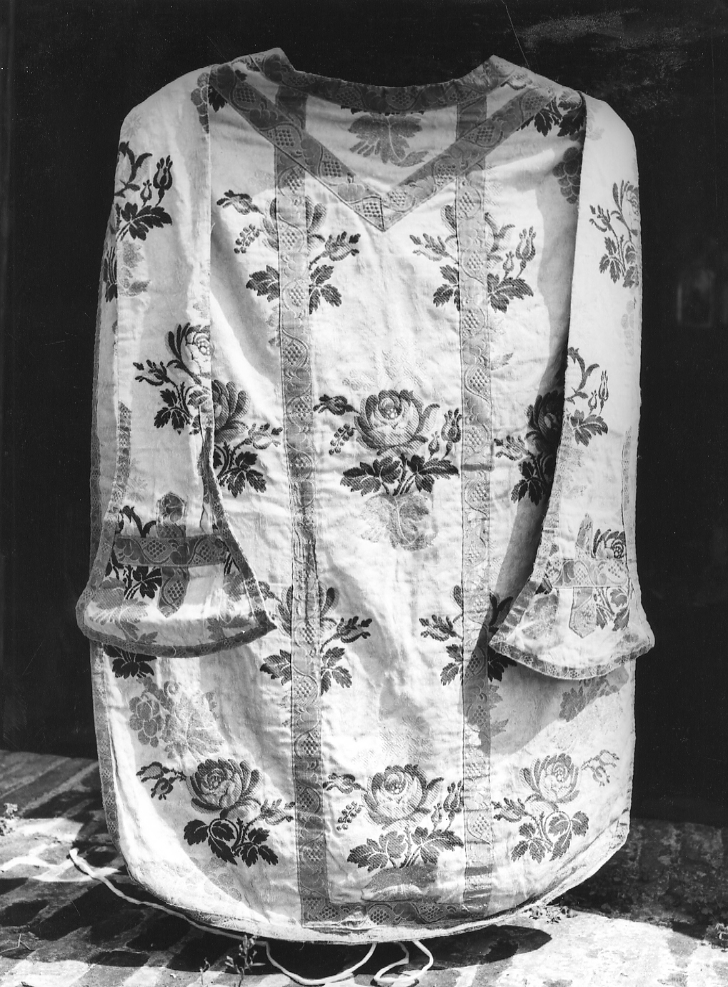 paramento liturgico, insieme - manifattura italiana (seconda metà sec. XIX)