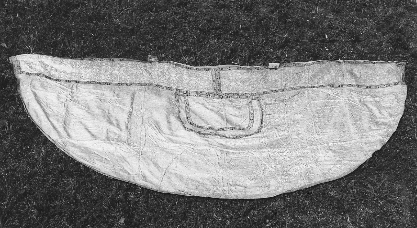 piviale - manifattura italiana (seconda metà sec. XIX)