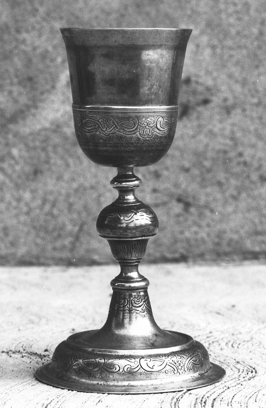 calice - ambito piacentino (?) (sec. XX)