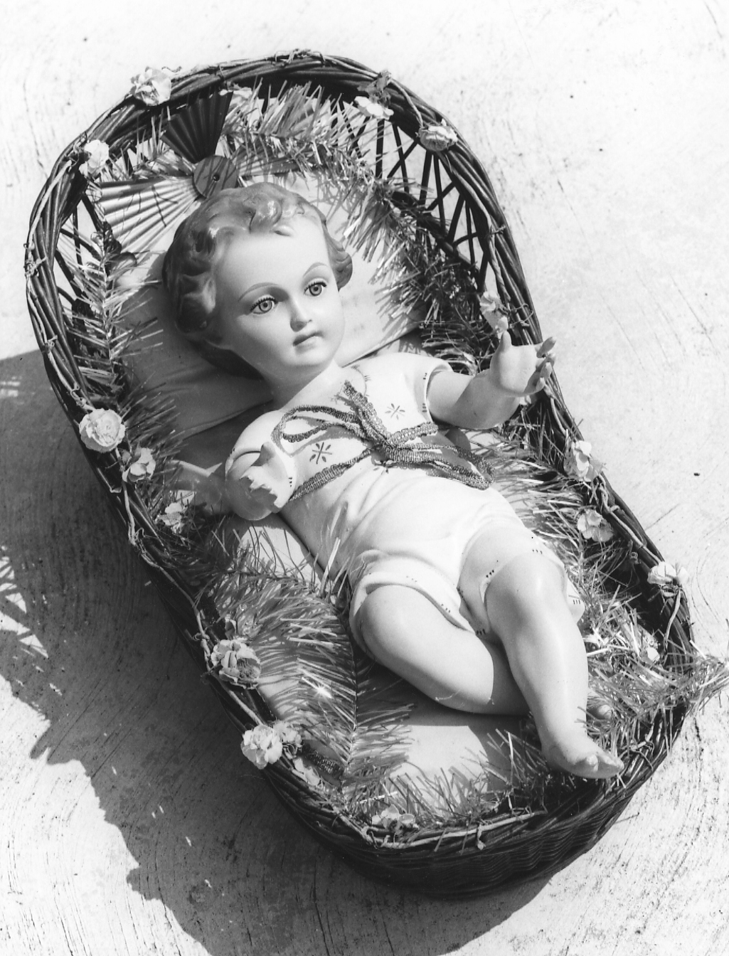 Gesù Bambino (statuetta devozionale) - produzione italiana (prima metà sec. XX)