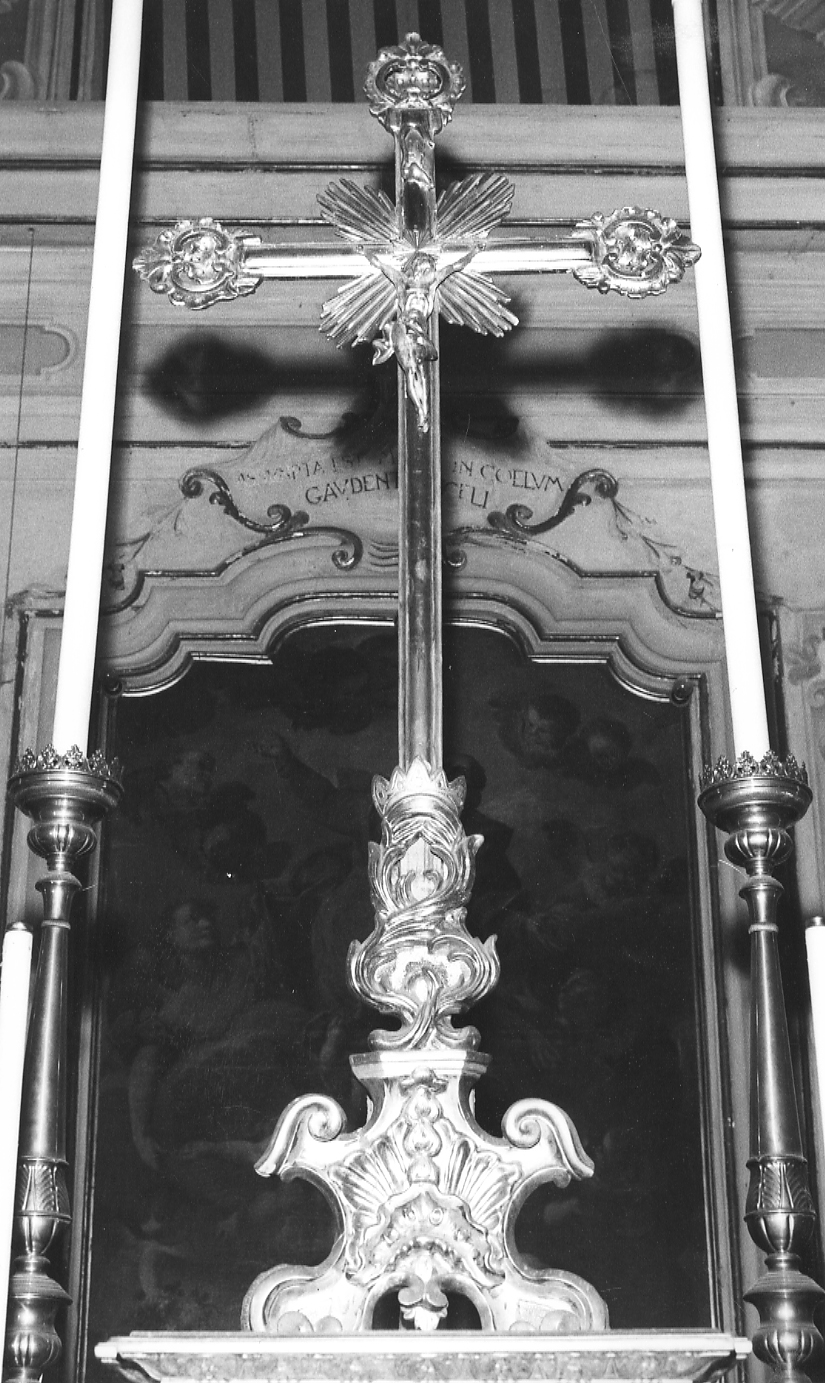 croce - ambito piacentino (prima metà sec. XVIII)