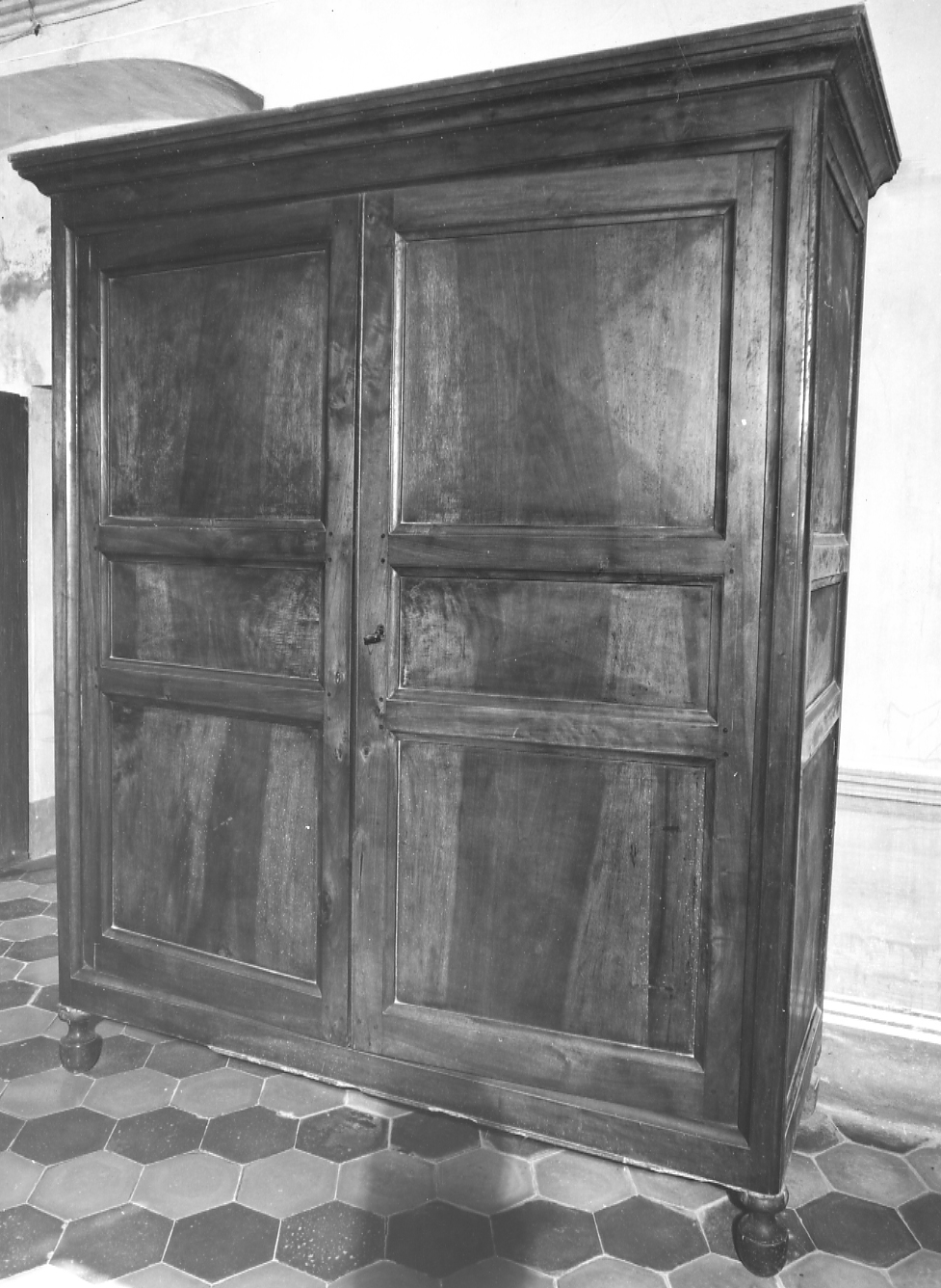 armadio - ambito piacentino (sec. XIX)