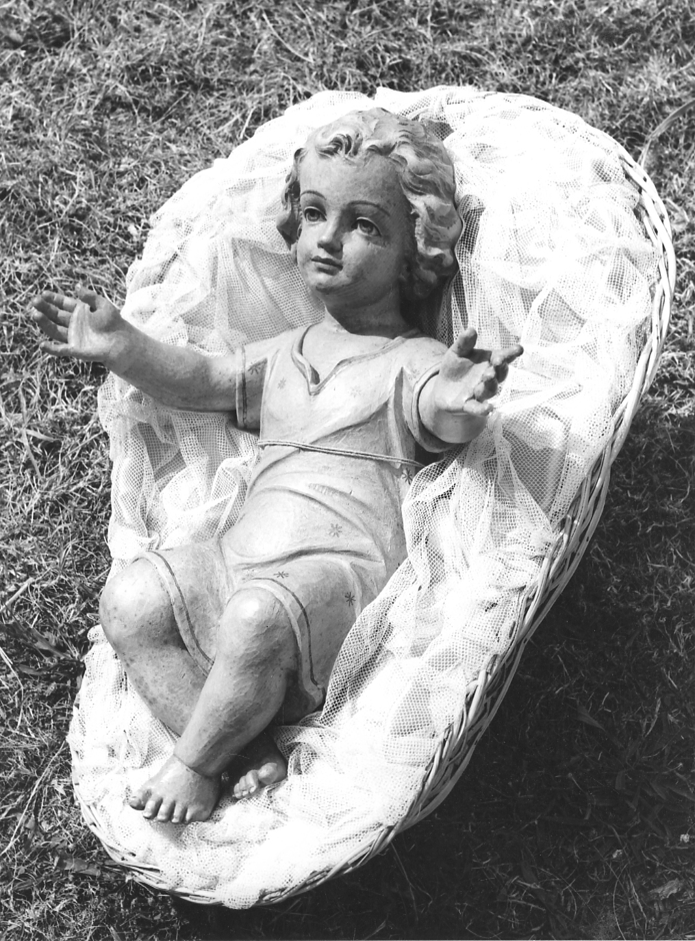 Gesù Bambino (scultura) - ambito piacentino (prima metà sec. XX)