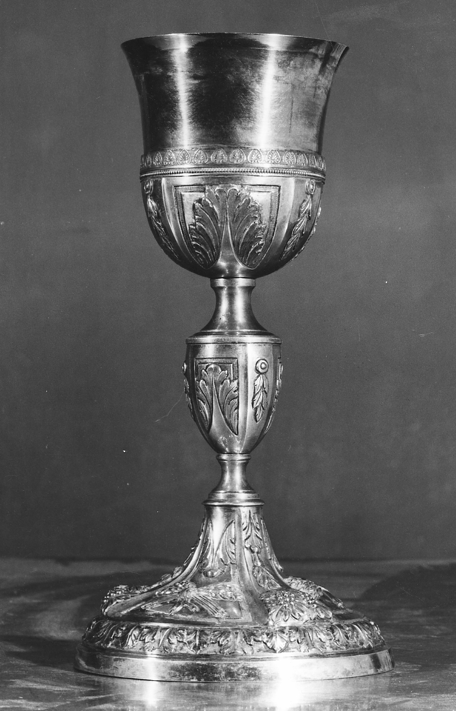 calice - ambito piacentino (fine sec. XIX)