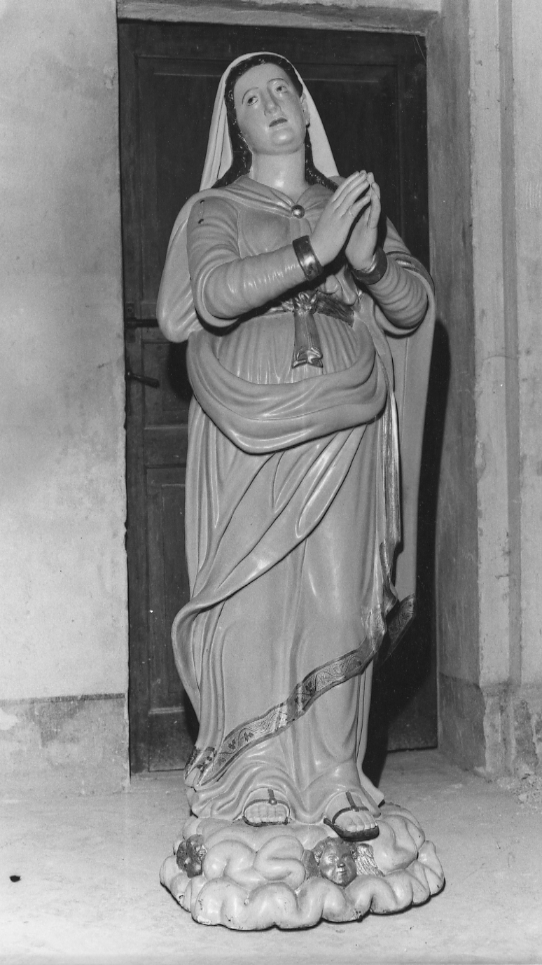 Madonna Assunta (statua) - ambito piacentino (sec. XIX)