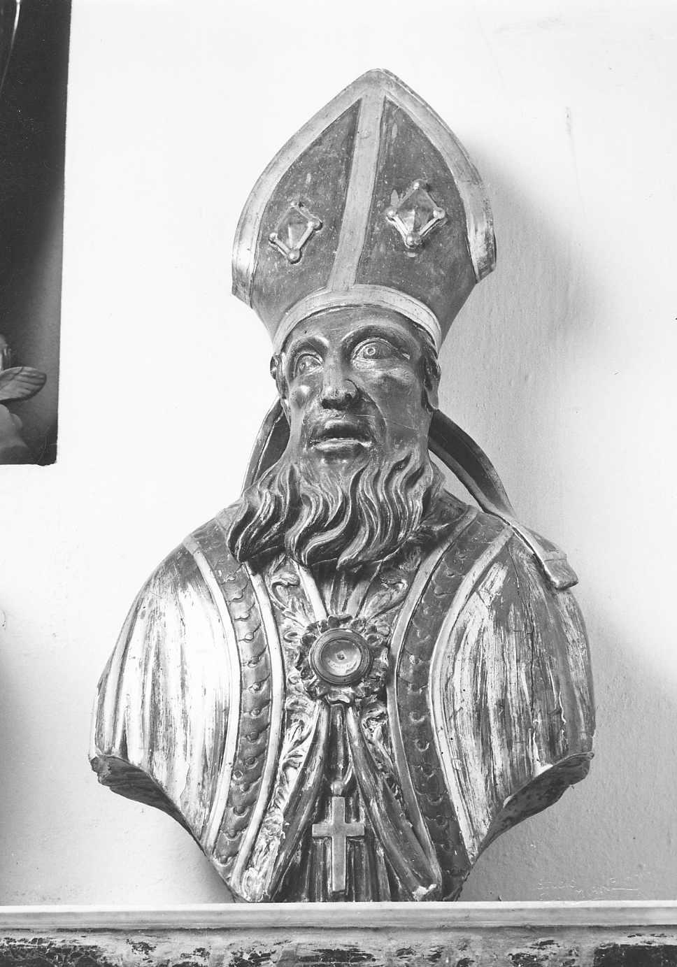 San Savino (reliquiario - a busto, serie) - ambito piacentino (seconda metà sec. XVIII)