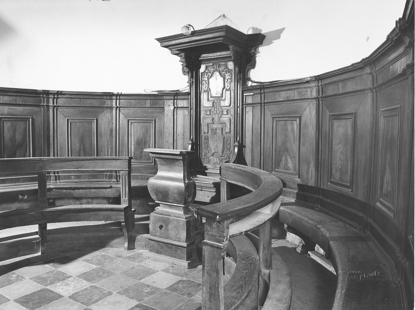 stalli del coro - ambito piacentino (fine sec. XVIII)