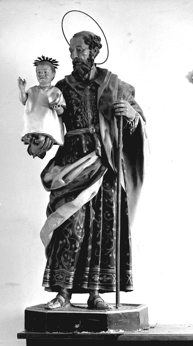 San Giuseppe (statua) - ambito piacentino (fine/inizio sec. XVIII, secc. XIX/ XX)
