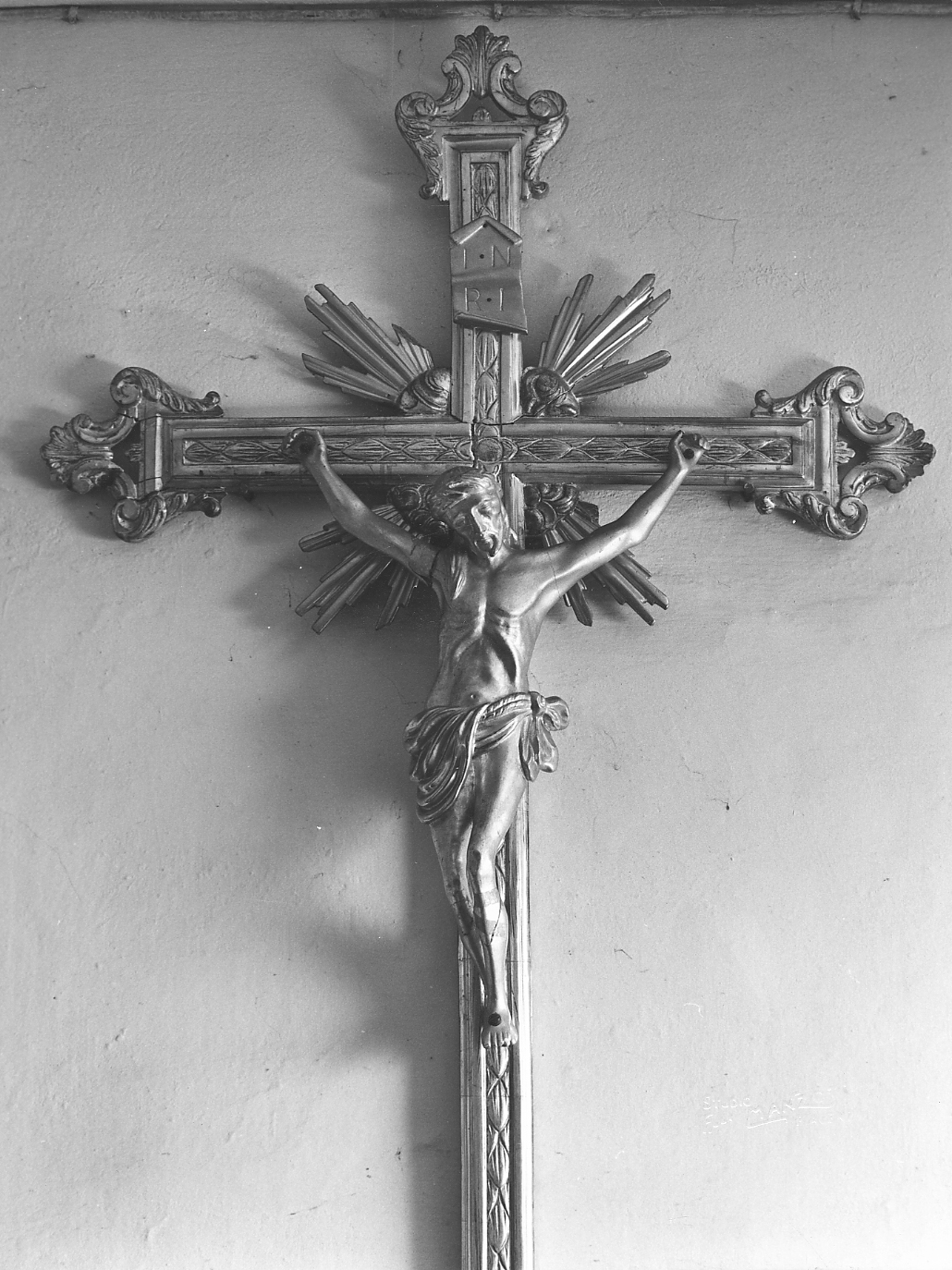 crocifisso - ambito piacentino (seconda metà sec. XVIII)