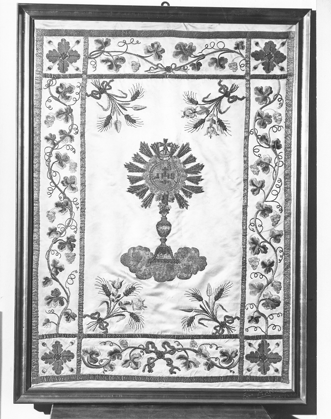 stendardo - manifattura piacentina (sec. XIX)