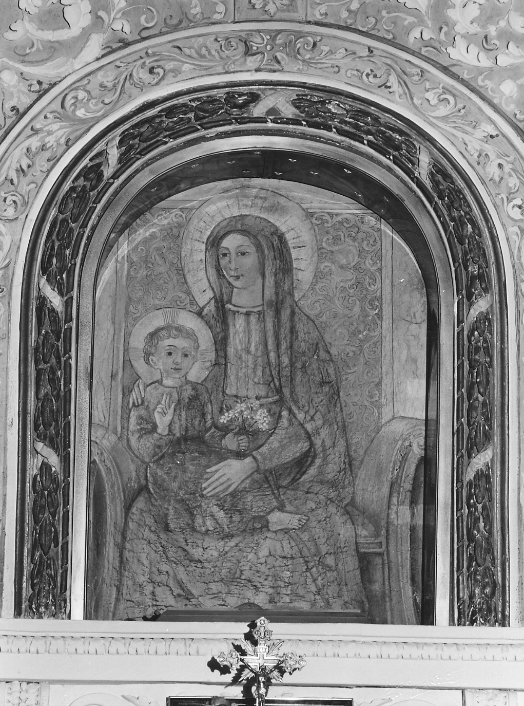 Madonna dell'Aiuto (dipinto) - ambito piacentino (sec. XV)