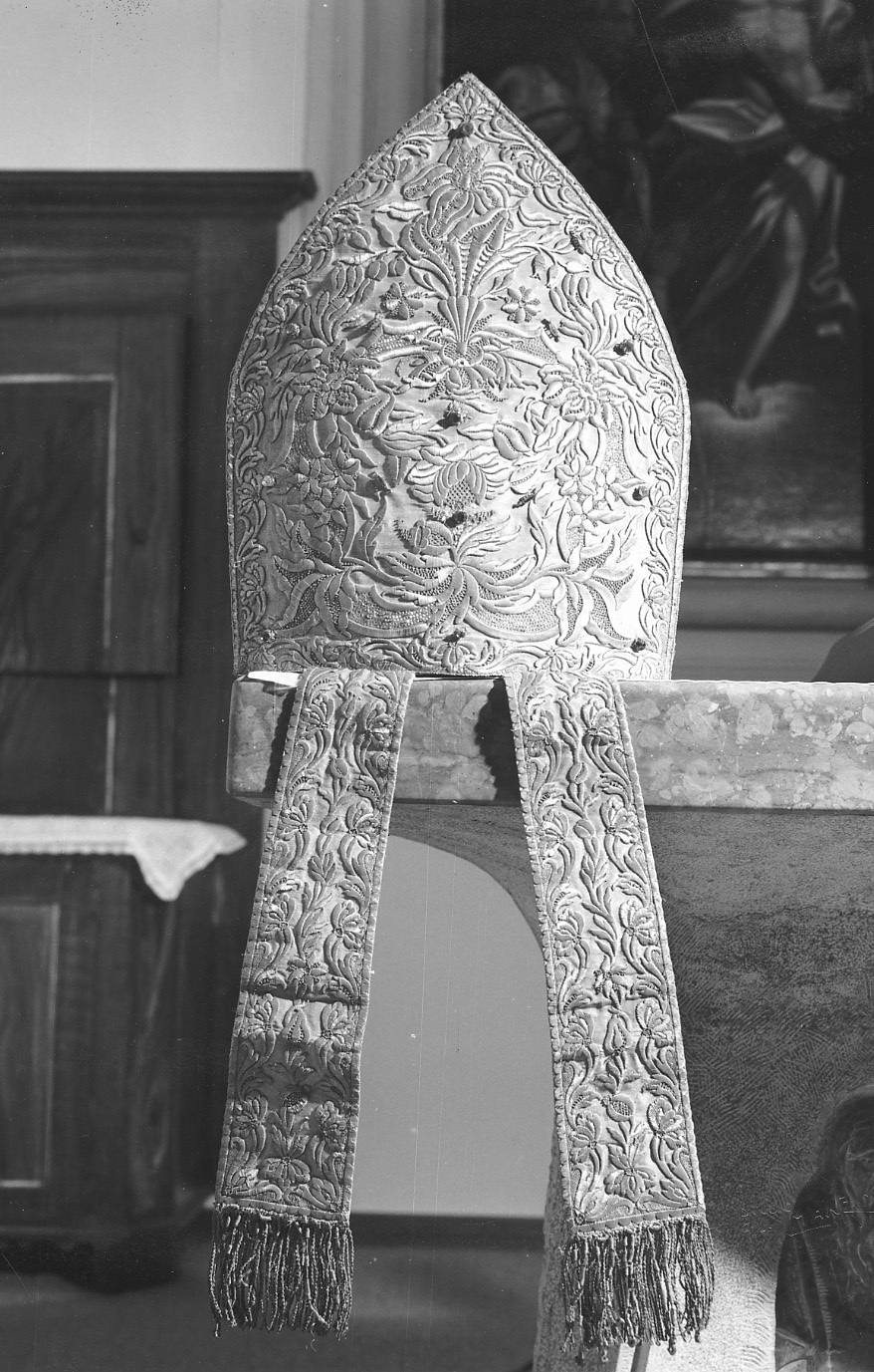 mitria - manifattura piacentina (prima metà sec. XIX)