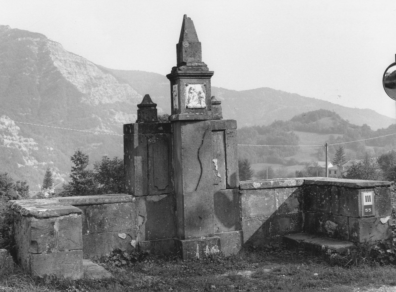 Maestà delle strade (formella) - ambito parmense (primo quarto sec. XIX)