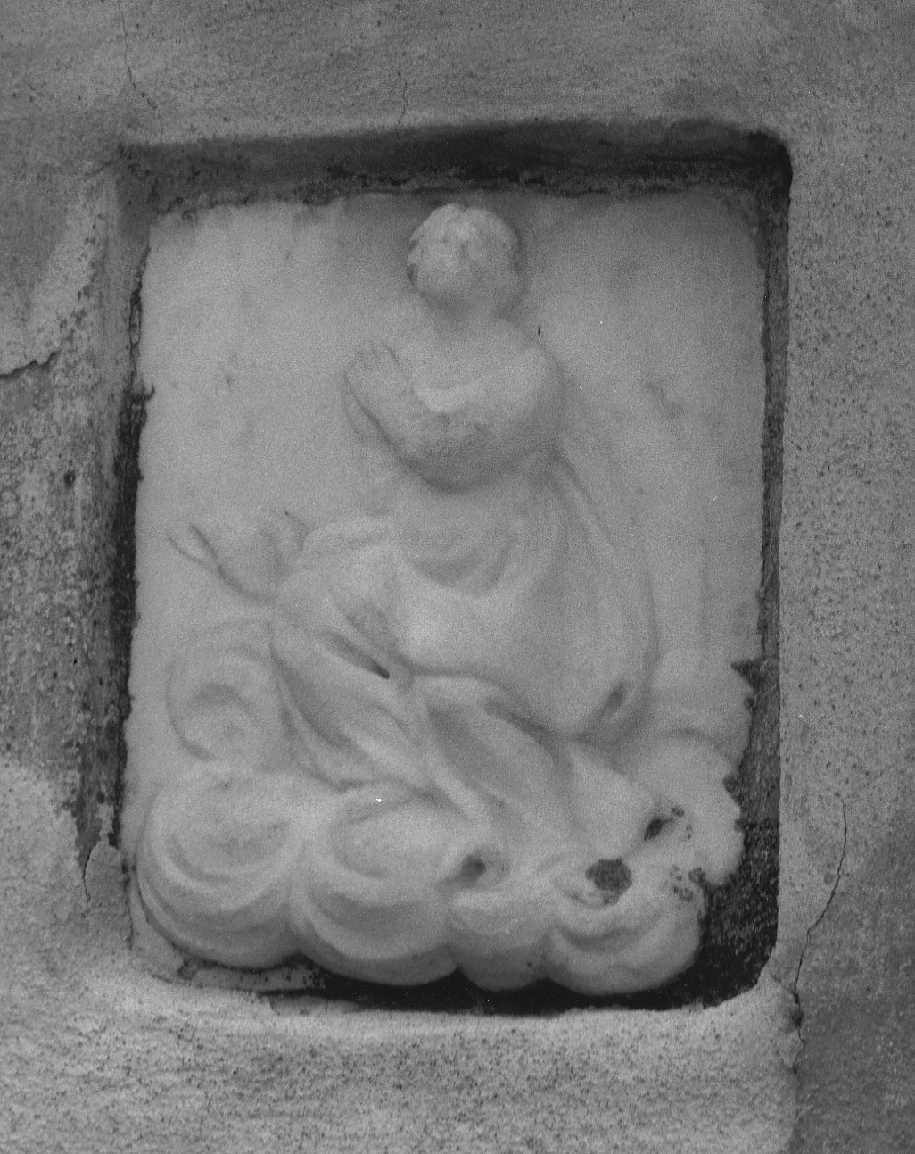 Madonna Assunta, Madonna Assunta (formella) - ambito parmense (sec. XVIII)