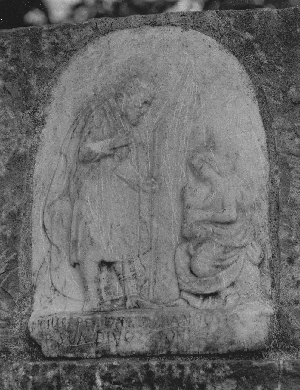 Sacra Famiglia, Sacra Famiglia (formella) - ambito parmense (sec. XIX)