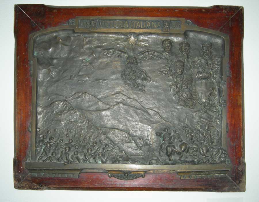 targa commemorativa di Battagi A (prima metà sec. XX)