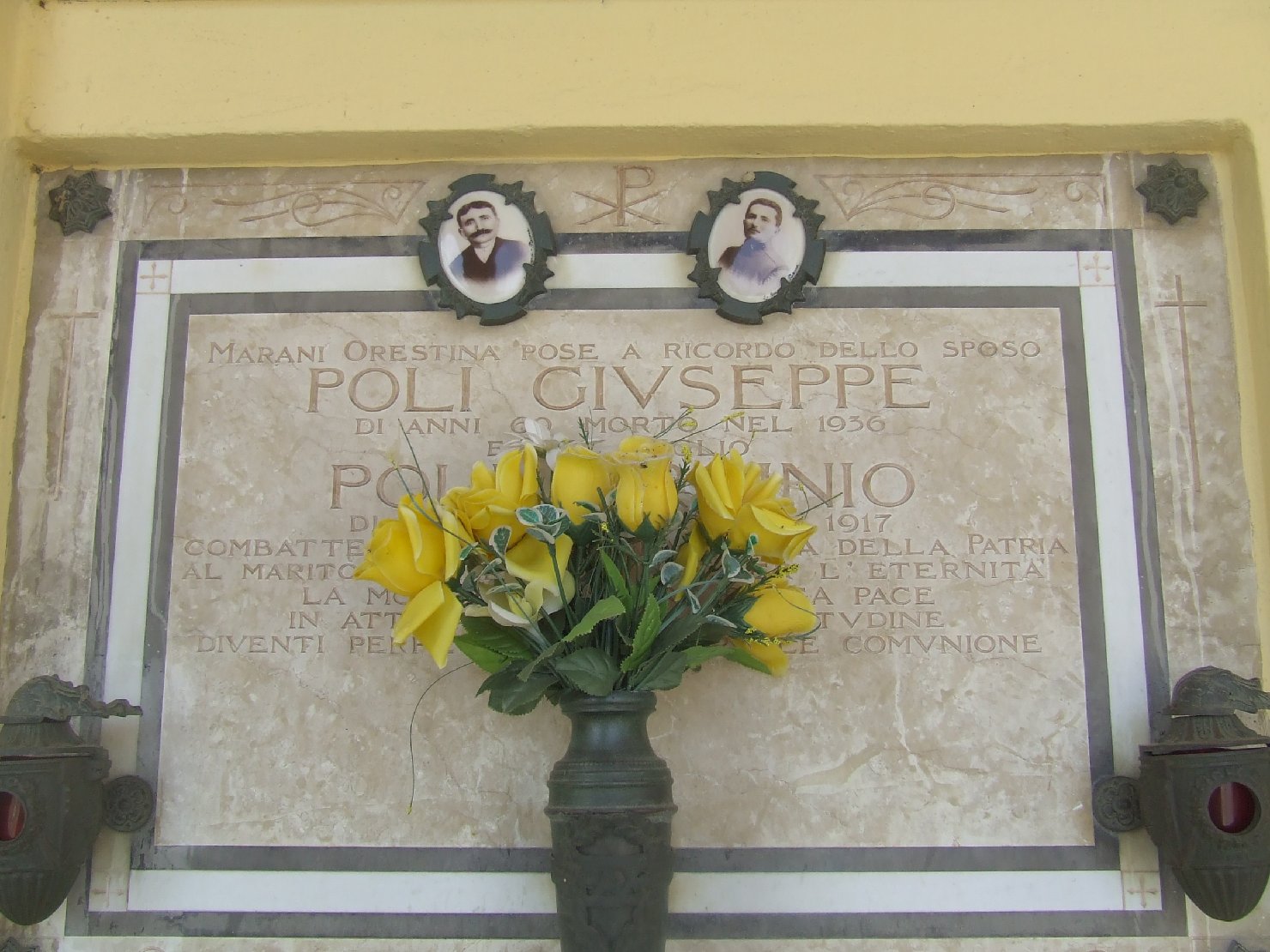 lapide commemorativa - ambito parmense (sec. XX)
