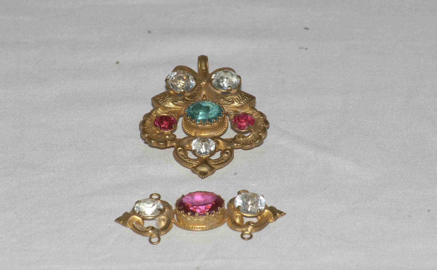 fermaglio - ambito italiano (seconda metà sec. XIX)