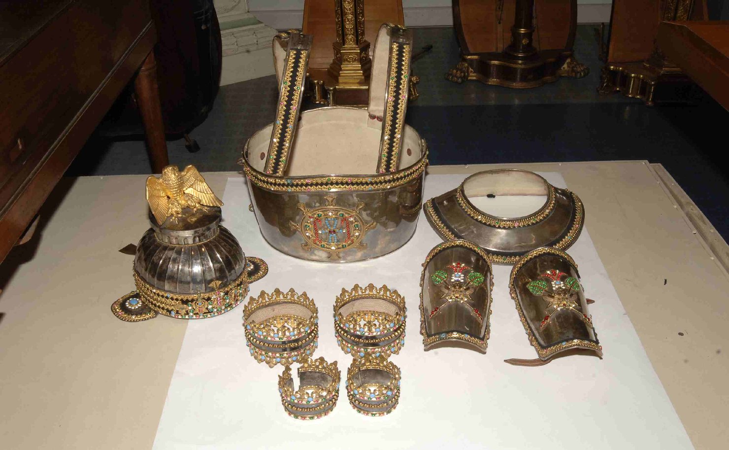 collana - ambito italiano (seconda metà sec. XIX)